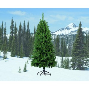 ALBERO NATALE SLIM CM.180, 578 RAMI C/BASE IN FERRO